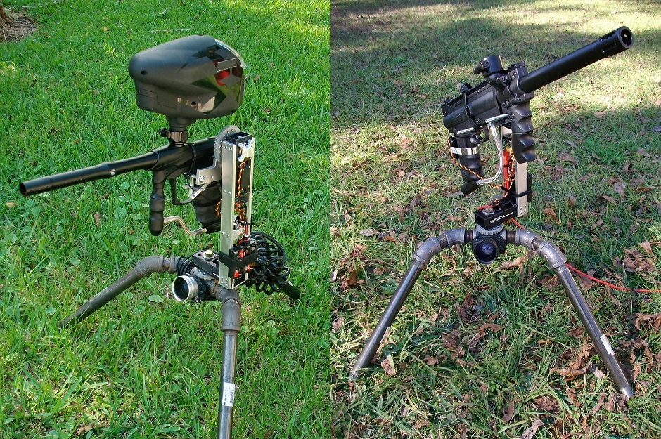 Paintball Machine Gun Turret